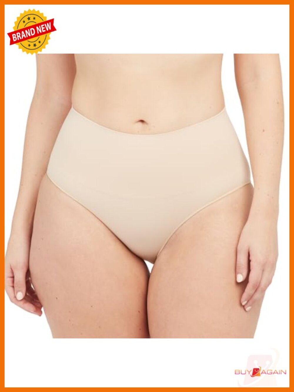 Seamless Core Control Shapewear Brief - Firm Level 3 Shaping Panty